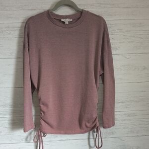 She + Sky Mauve Knit Top
